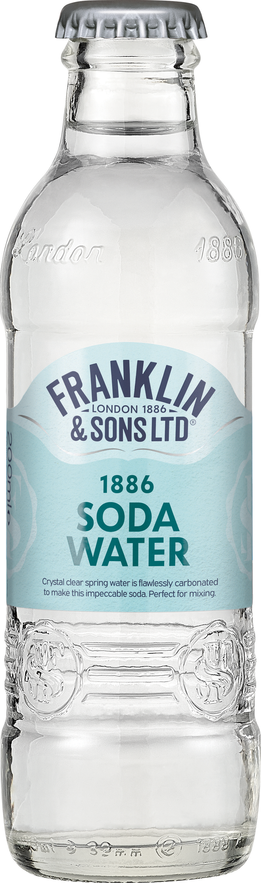 FRANKLINS SODA WATER 200X24